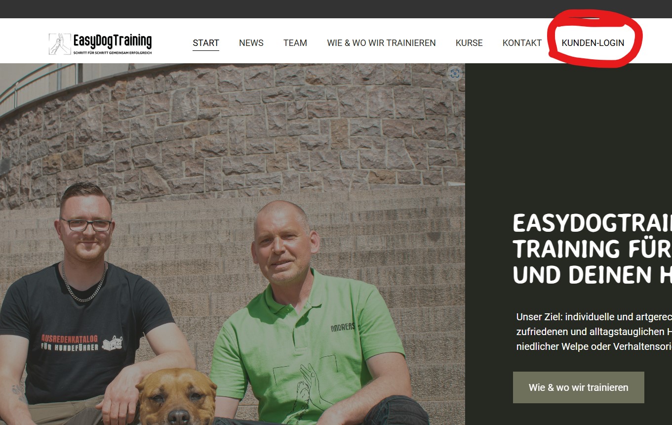 Neue kundenfreundliche Lösungen bei EasyDogTraining