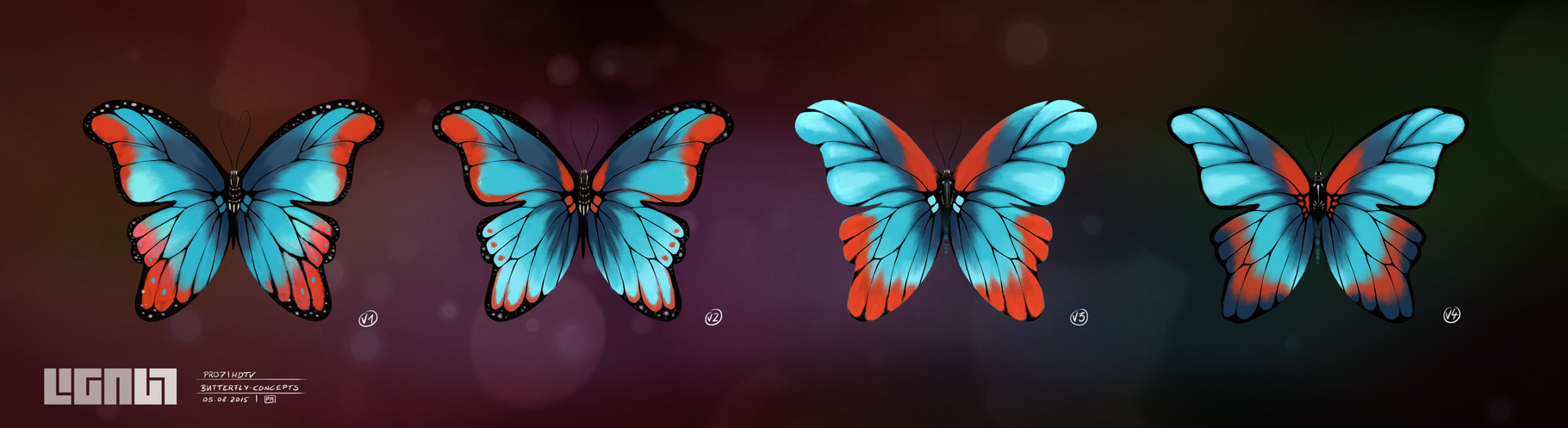 Pro7 HDTV - Butterfly - concept - Peter Bartels