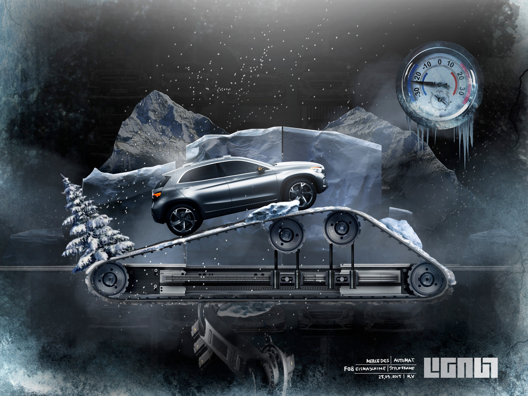 Mercedes Benz Roadshow_Styleframe Ice - Peter Bartels