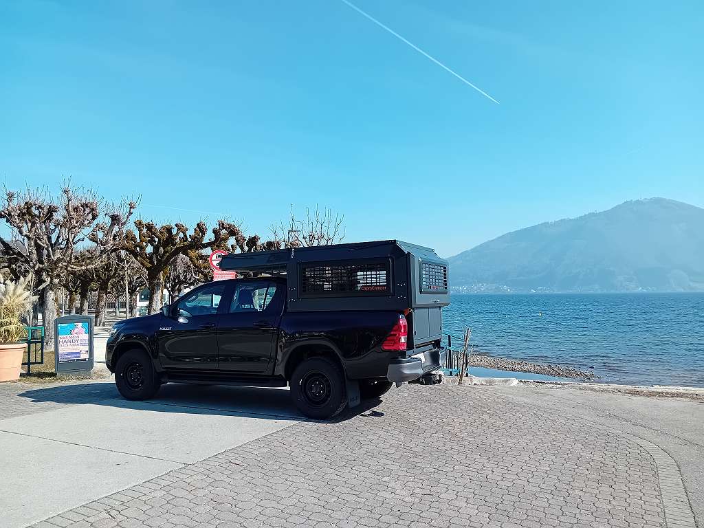Die Capra Camper Kabine ist in der Version 3.0 ab  12.990,- bei uns  erhltlich. - Thomas Ehrnleitner, klassische Motorroller, Brixton,  Lambretta, Royal Enfield, Capra Camper, Dachzelt,