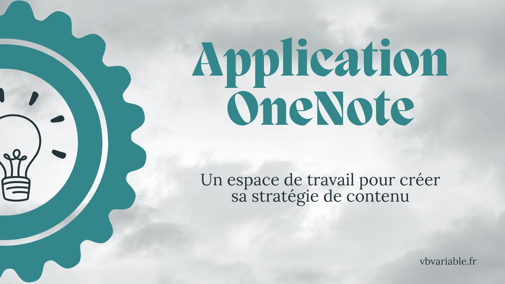 Créer votre stratégie média sur OneNote