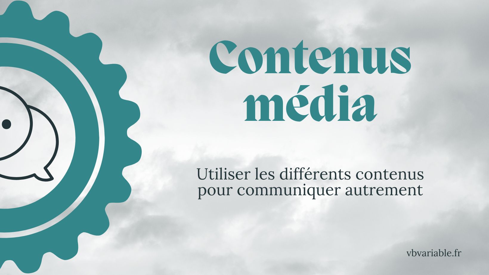 Les 4 types de contenus média