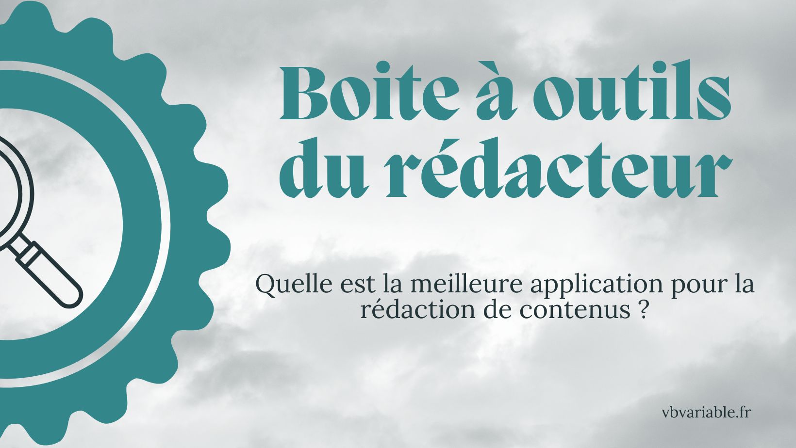 Utiliser les applications de rédaction | Mes outils