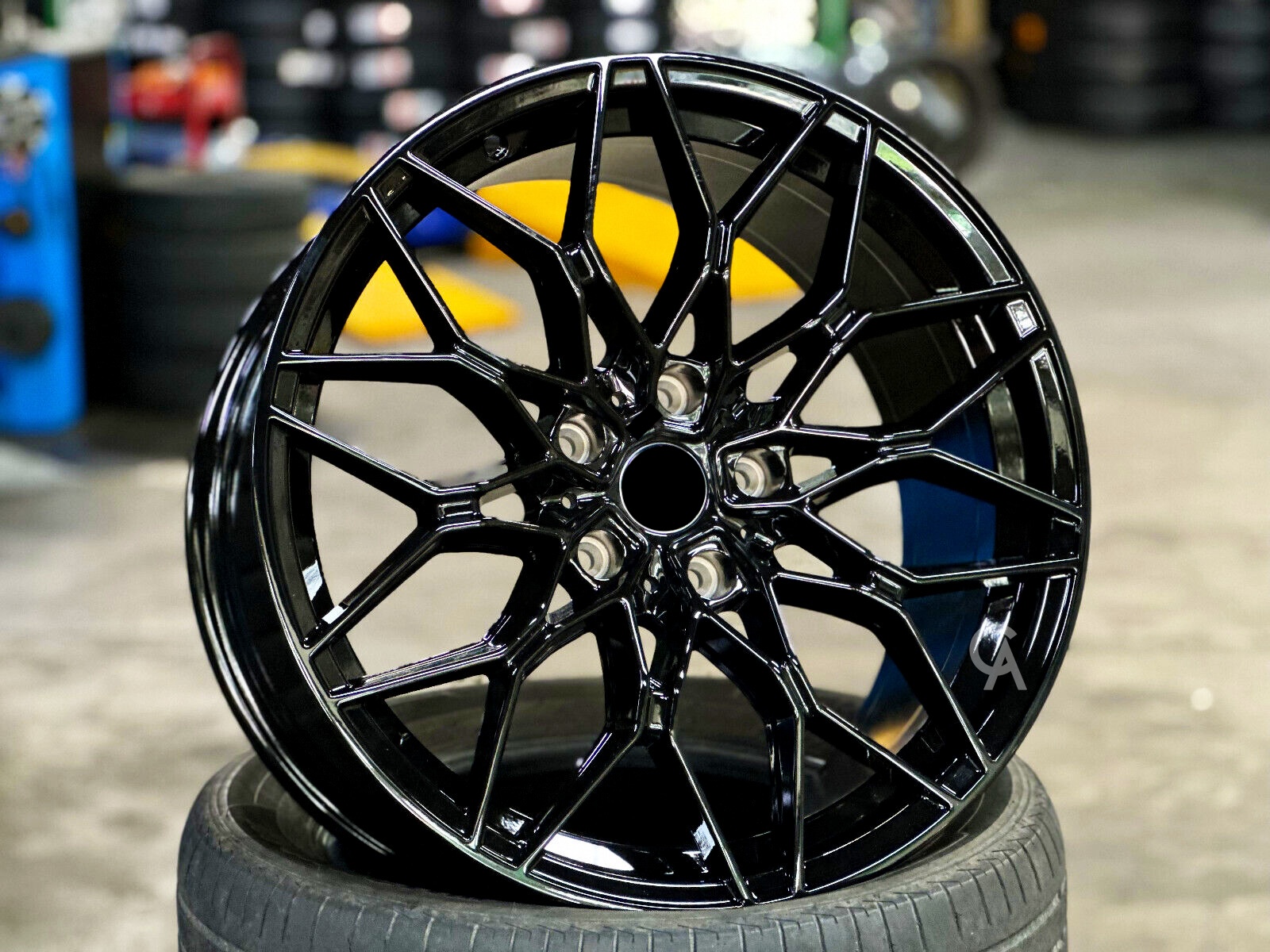 【NERO】エステート　1本のみ純正アルミホイール　キャップ無し21インチ NERO様専用】エステート 1本のみ純正アルミホイール キャップ