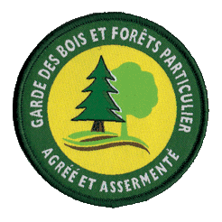 Ecusson garde des bois