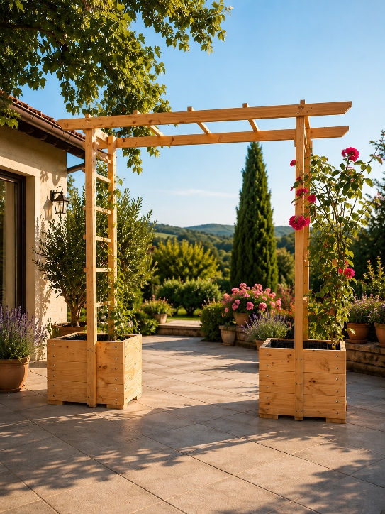 Arche de jardin 220€
