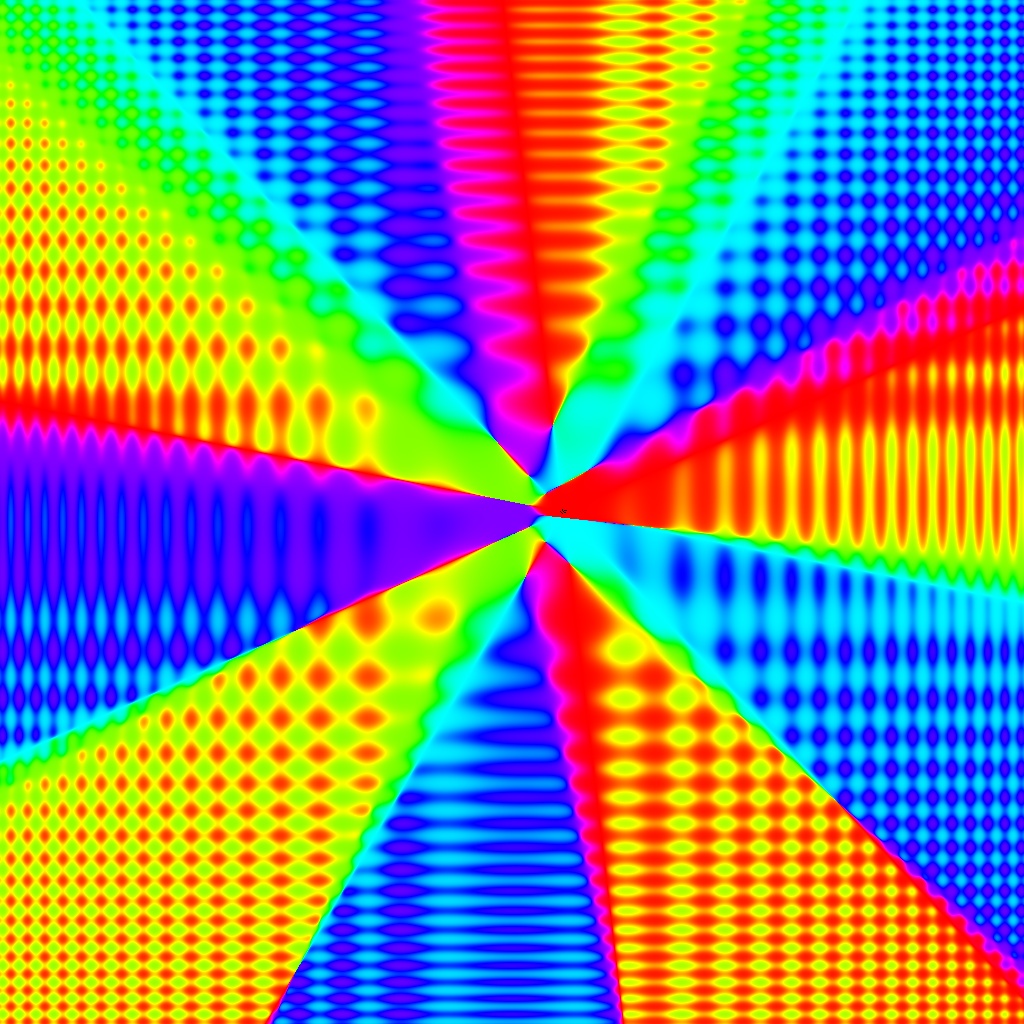 Phase Plot, Funktion 501, n=5, Typ=0, B=[-5, 5]x[-5, 5]