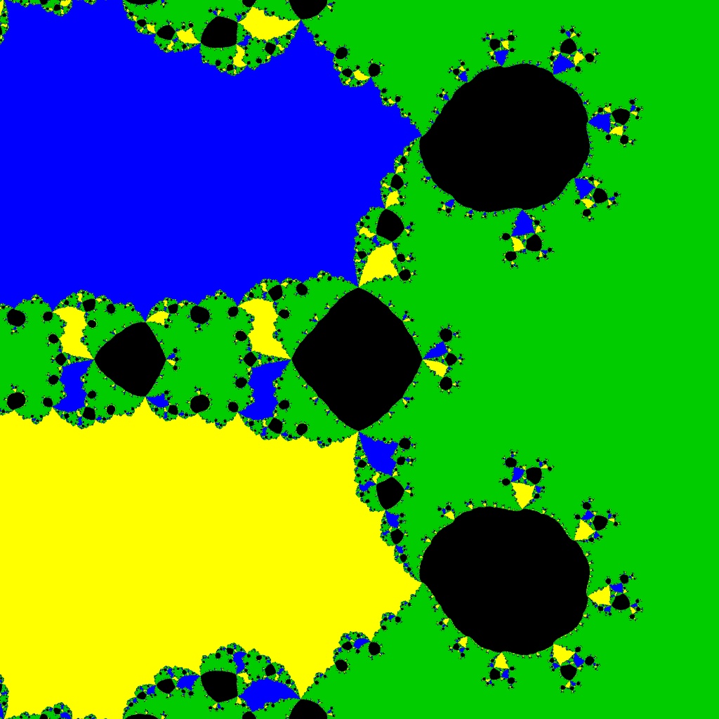 Basins of Attraction  z^3-1=0 Chun-Neta-Verfahren,jpg