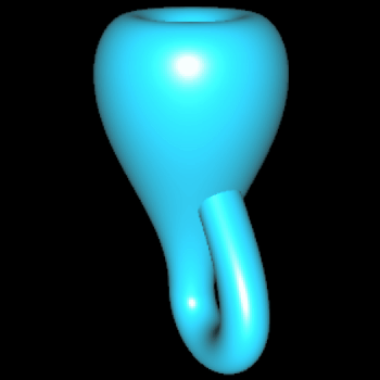 Klein'sche Flasche (Klein Bottle) Variante 2