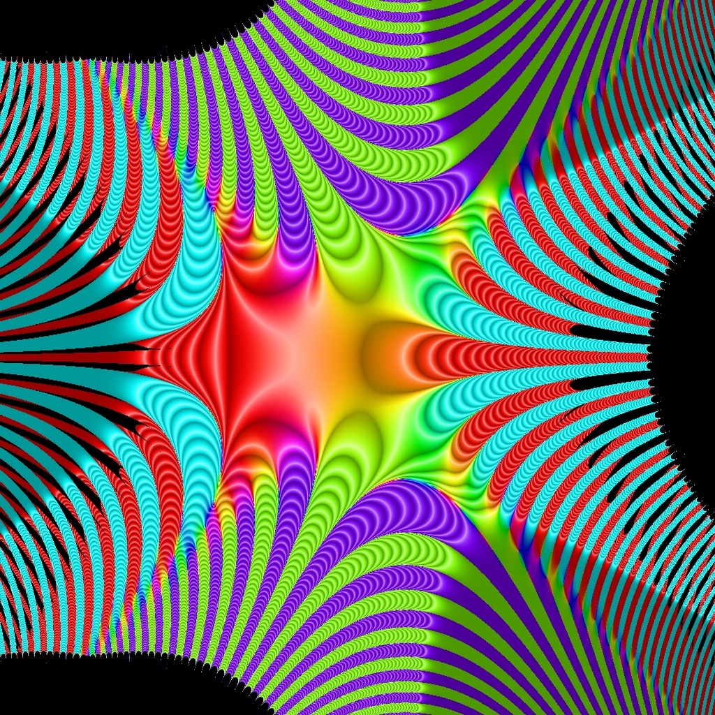 Phase Plot, Funktion 50, n=3, Typ=4, B=[-1.5, 2.5]x[-2, 2]