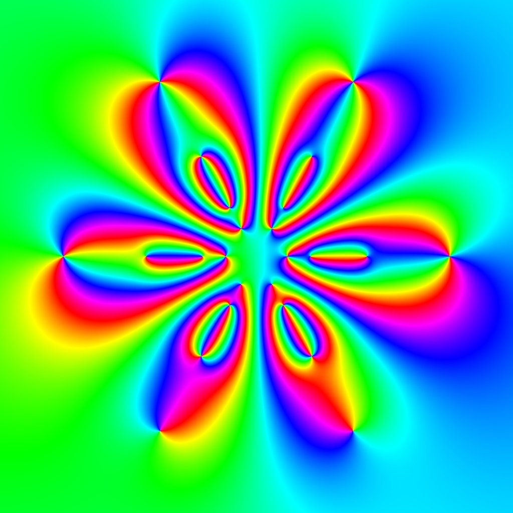 Blaschke-Produkt, m1,..,m12=2, zeta=random