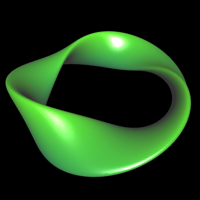 Möbius-Band 3-fach verdreht, a=0.1, b=0.3, A