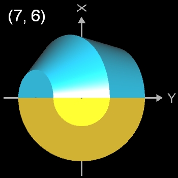 (7,6)-Heptasphericon