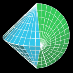 Sphericon - Gitternetz