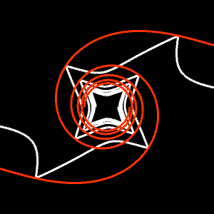 Lituus-Spirale und Gielis-Transformation