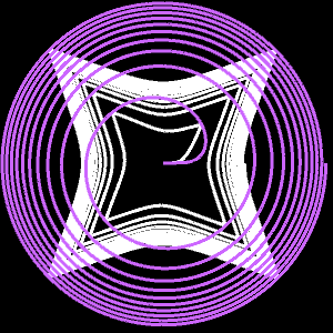 Fermat-Spirale und Gielis-Transformation