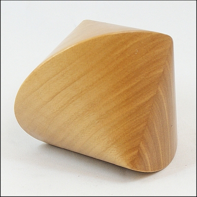 Sphericon aus Kirschholz - a