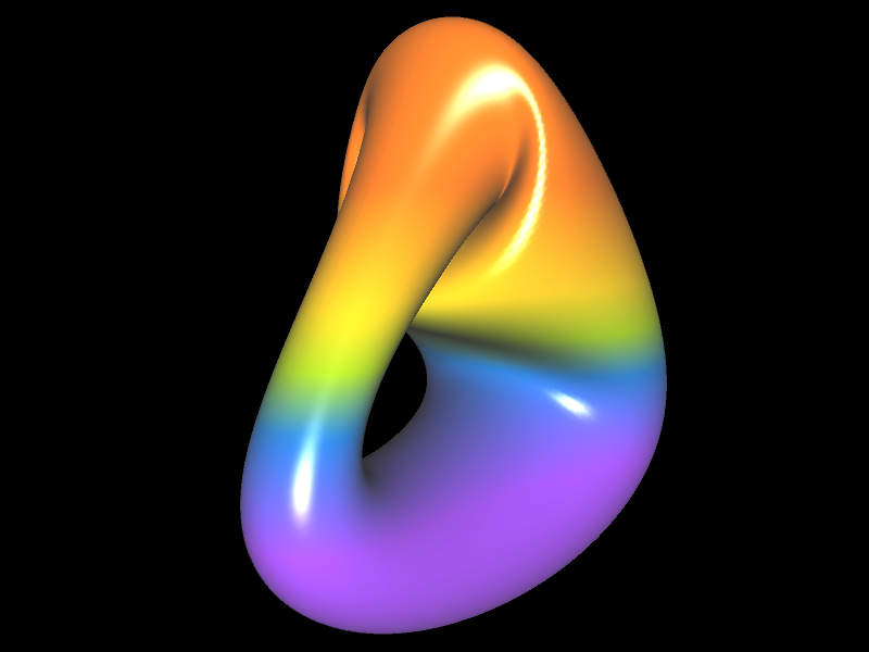 Klein'sche Flasche (Klein Bottle) Variante 3 - b