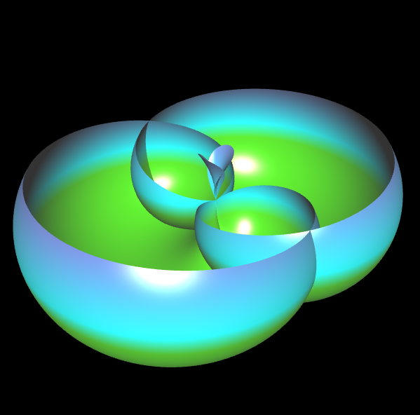 3D Rosenkurve - 4