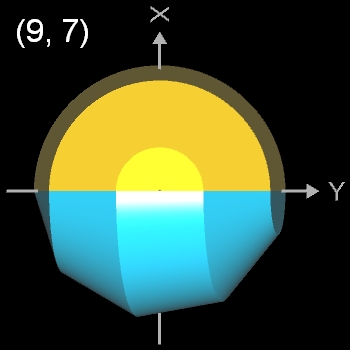 (9,7)-Nonasphericon