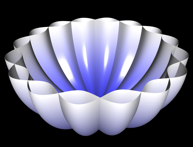 3D Rosenkurve - 5