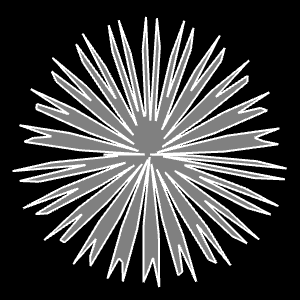 Superformel, unsymmetrisch mit m<sub>1</sub> und m<sub>2</sub> - Beispiel 1 