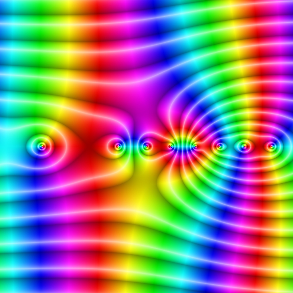 Phase Plot, Funktion 23, Typ=4, B=[-8, 4]x[-6, 6]