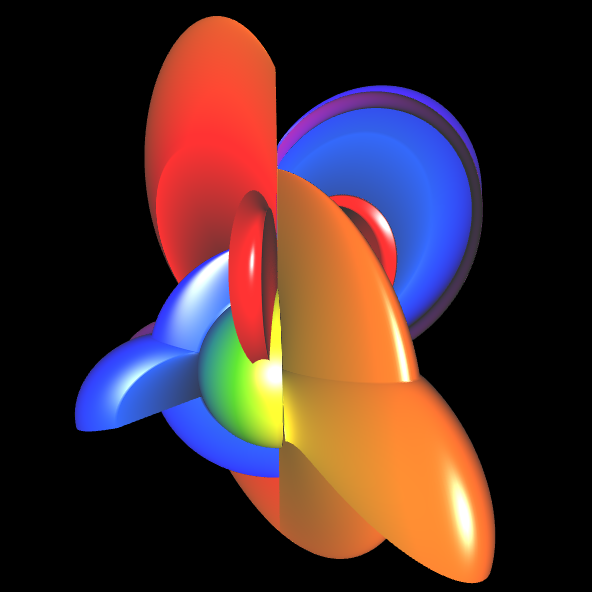 Spherical Harmonic - reelle Koeffizienten - offen 3