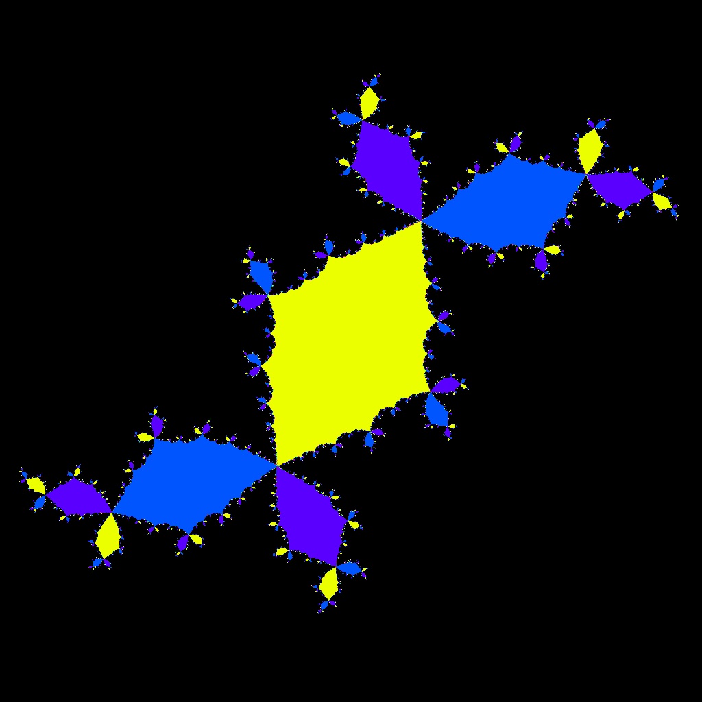 Julia-Menge c=-0.117-0.779 i, k=40