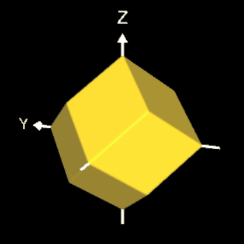 Rhombendodekaeder, p=8
