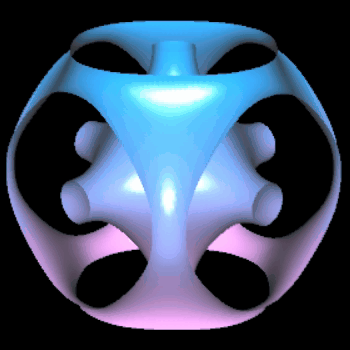 Schwarz Double P Surface 1