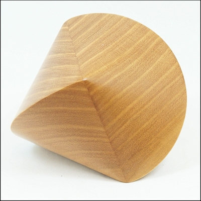 Sphericon aus Kirschholz - d