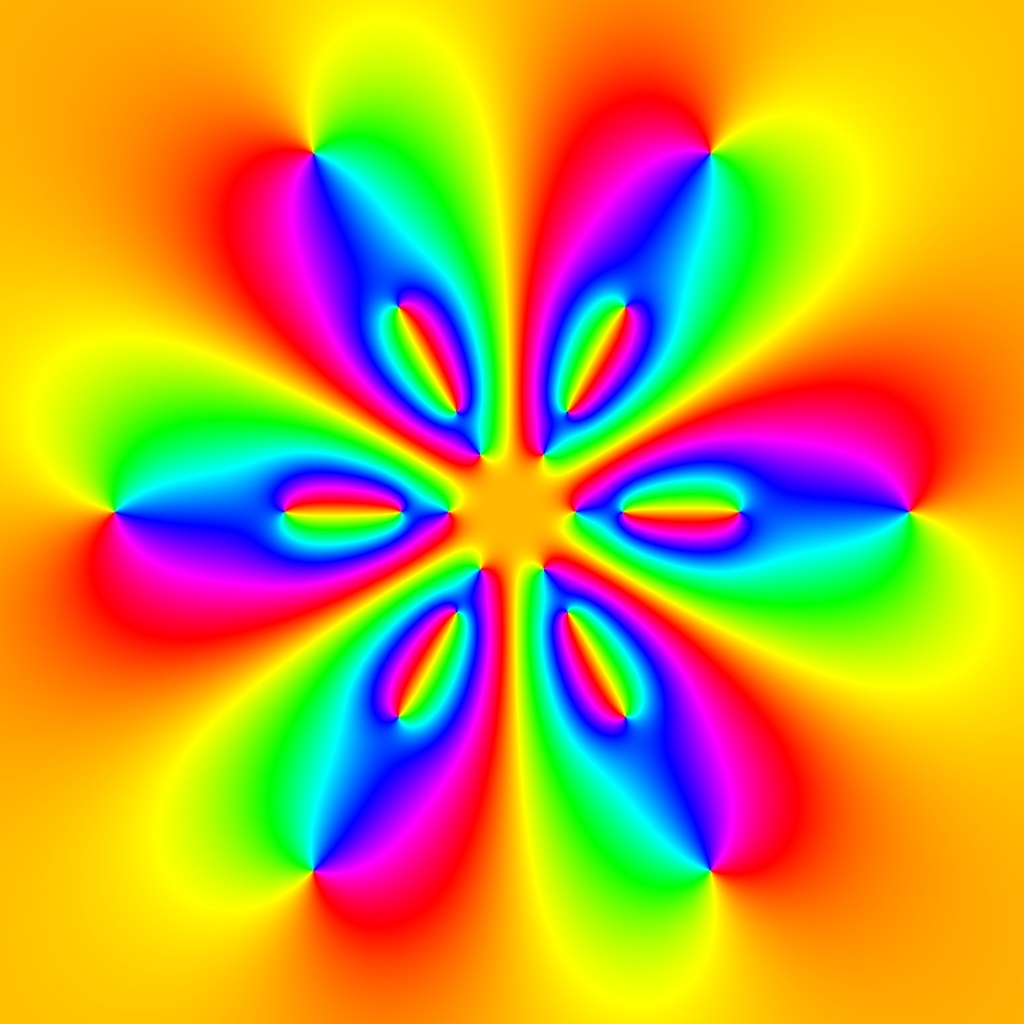 Blaschke-Produkt, m1,..,m12=1, zeta=random