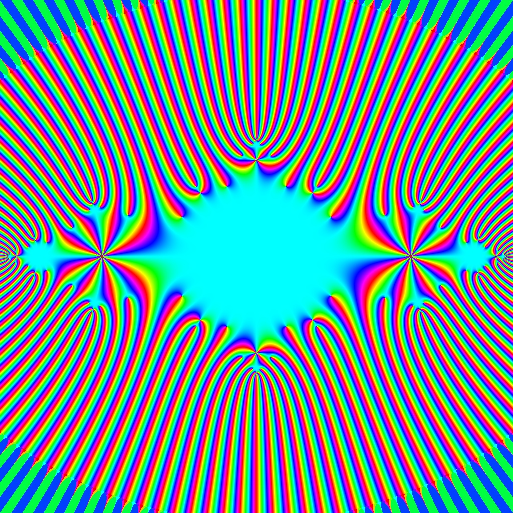 Julia-Menge c=-1, k=8