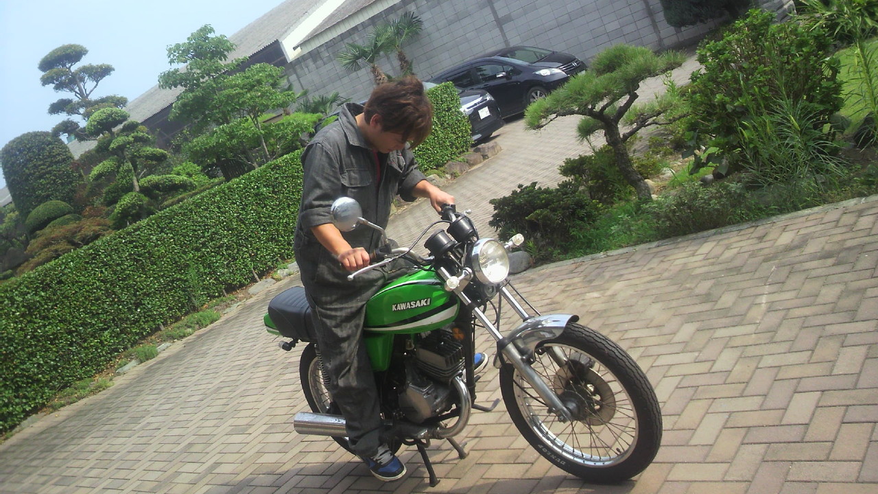 KAWASAKI KH125A 国産旧車