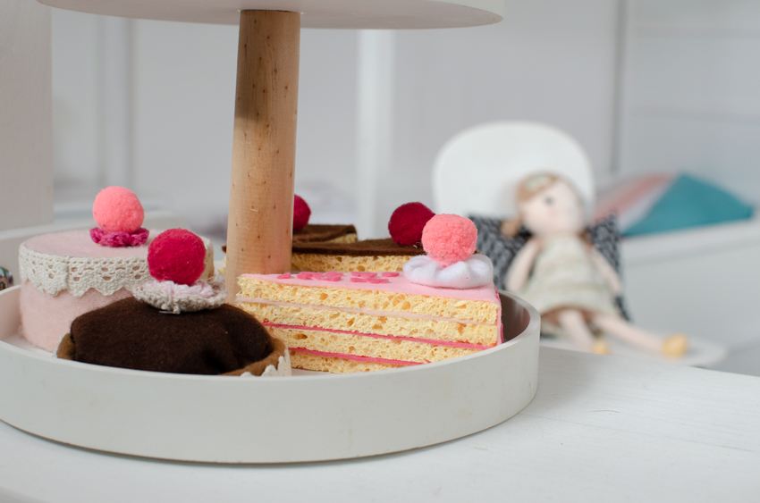 Kaufladen Kuchen basteln