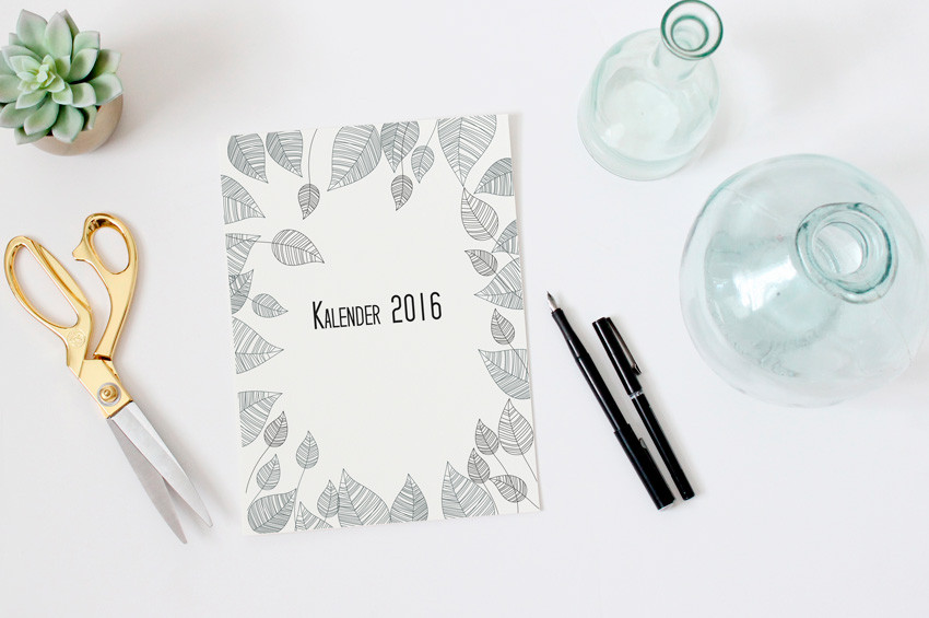 gratis download Wandkalender 2016