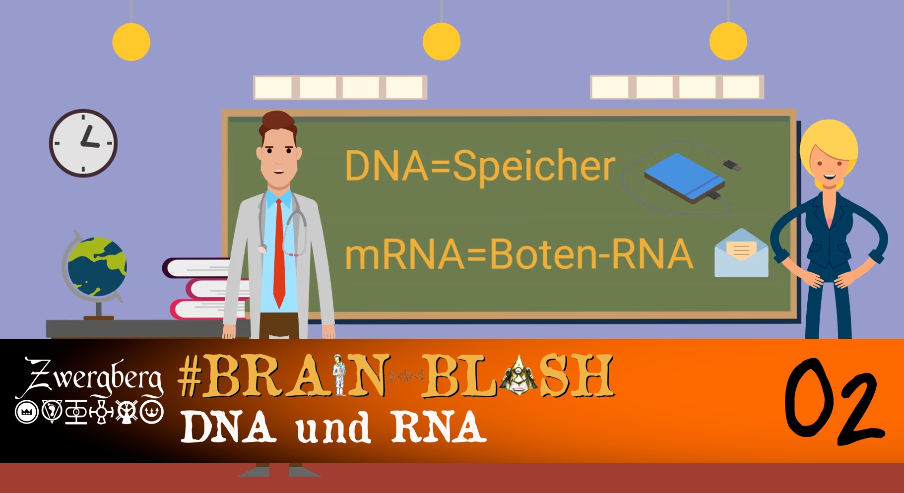 Brain-Blash#02: DNA und RNA