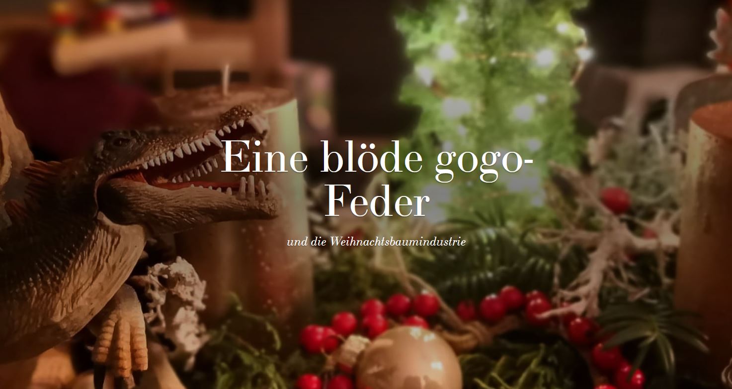 Eine blöde gogo-Feder