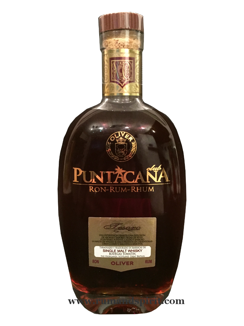 PUNTACANA Tesoro (Whisky-Finish) - Premium Rum Shop