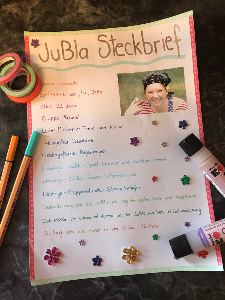Steckbrief JuBla Zurzach