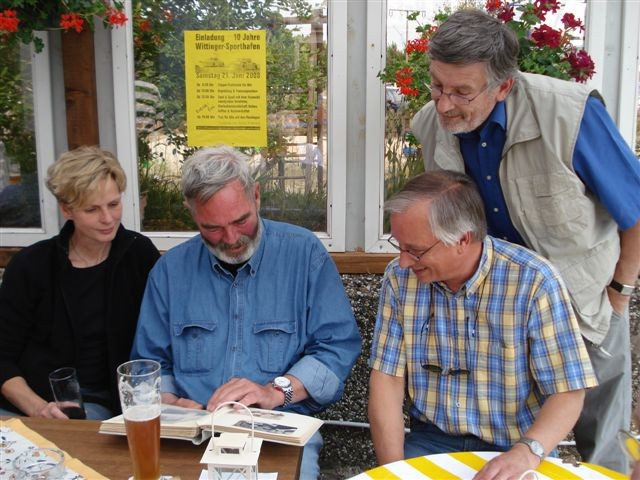 Annette, Henning, Klaus und Wolfgang