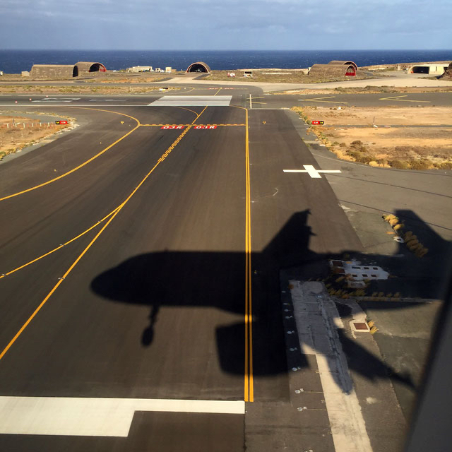 Ankunft mit dem Flugzeug auf Gran Canaria. Los geht unsere Reise über die Insel.