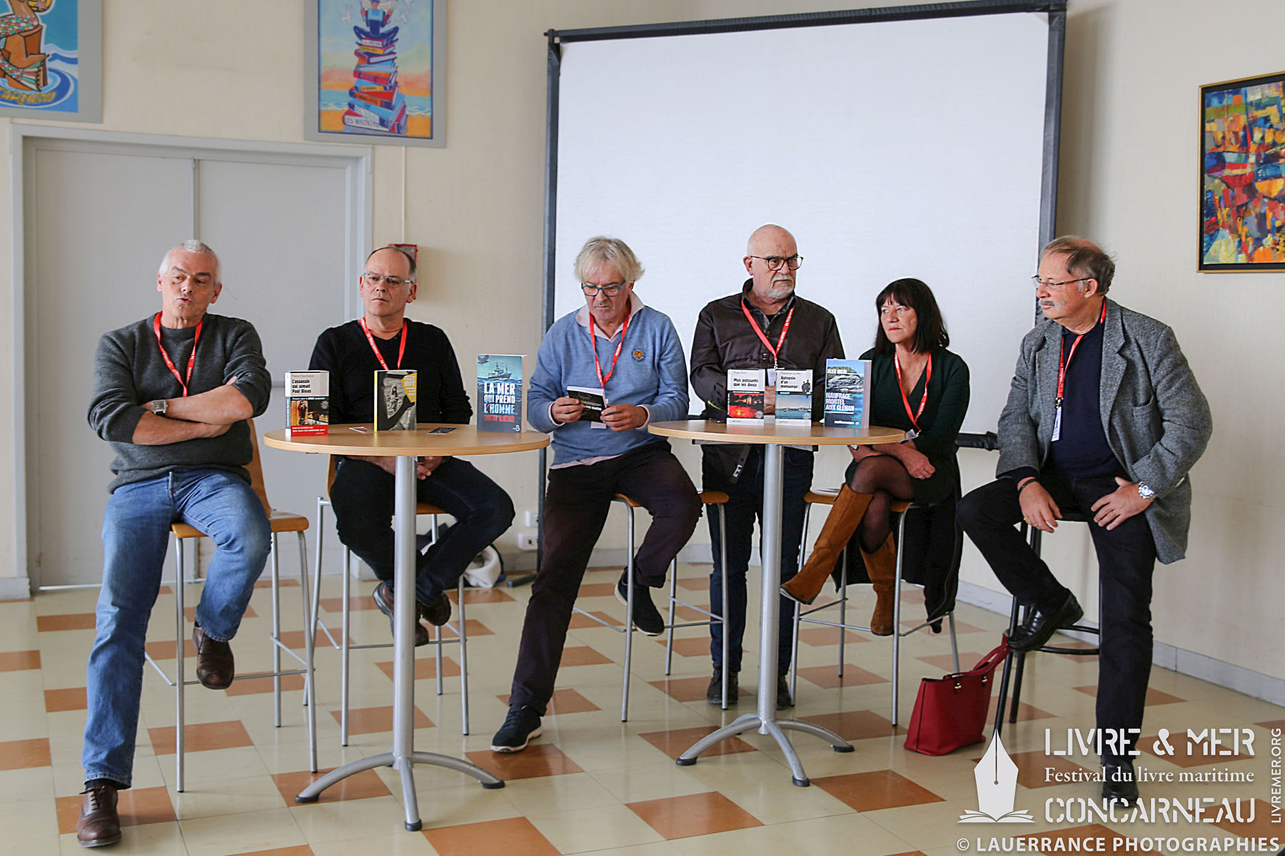 Pierre Pouchairet, Pascal Millet, Guy Rechenmann, Christian Blanchard, Françoise Le Mer & Alex Nicol © Lauerrance Photographies