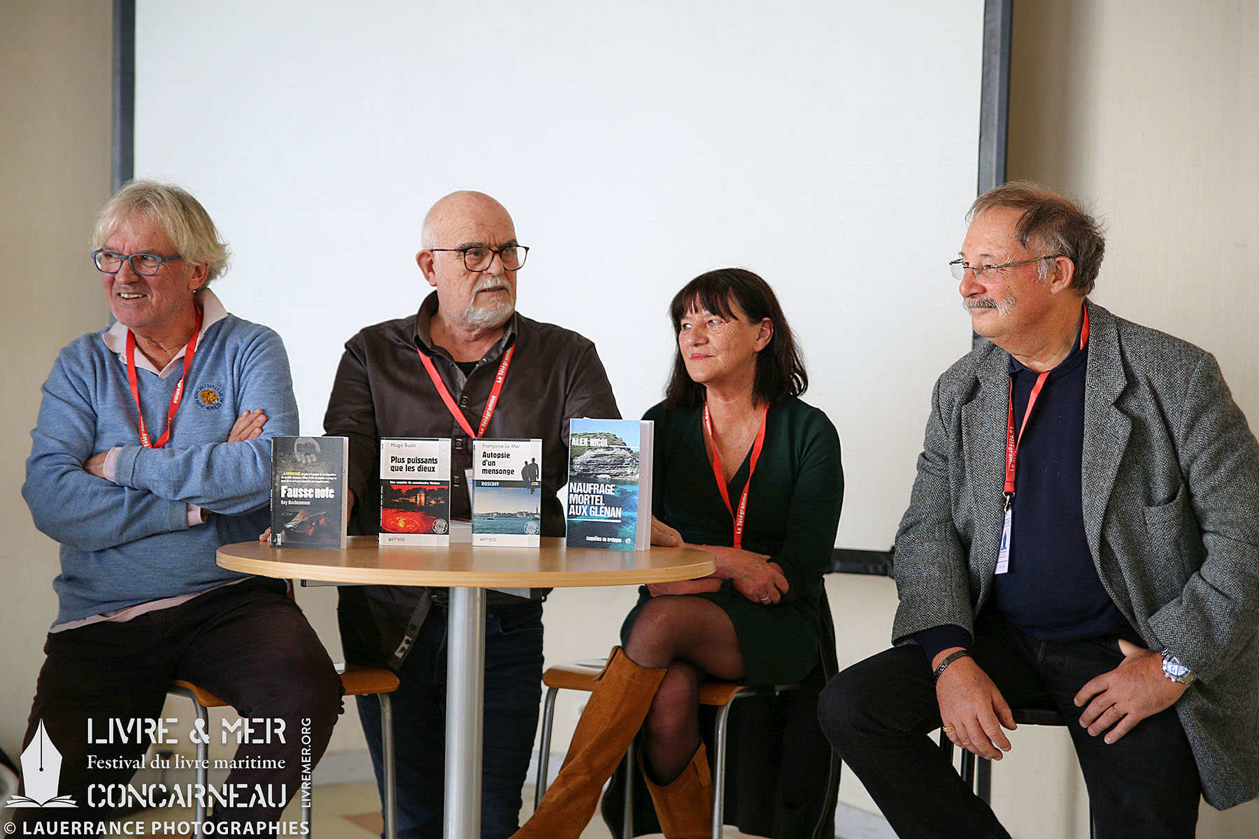 Guy Rechenmann, Christian Blanchard, Françoise Le Mer & Alex Nicol © Lauerrance Photographies