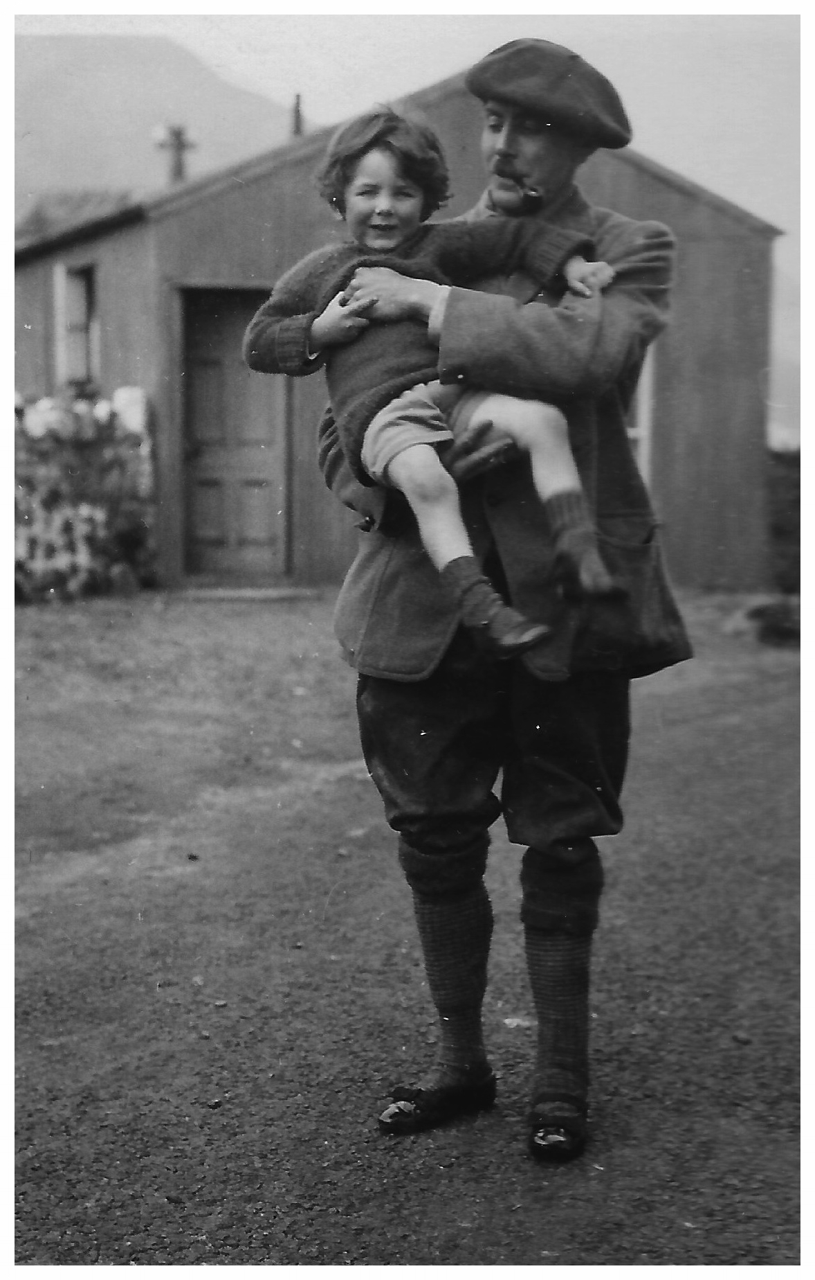 Jocelin & his father, Pen-y-Pass 1923 *