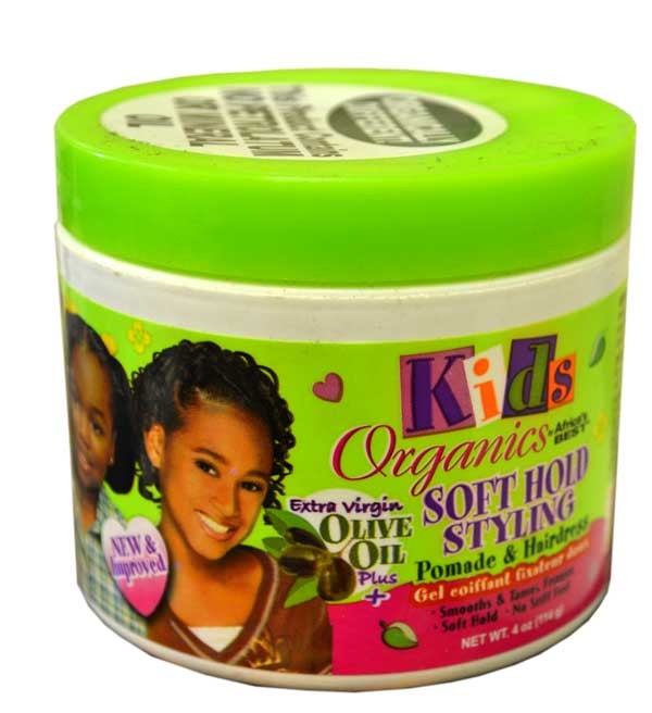 AFRICA'S BEST KIDS ORGANICS SOFT HOLD STYLING POMADE 114g - Black Beauty Store AFRICA'S BEST KIDS ORGANICS SOFT HOLD STYLING POMADE 114g - Black Beauty Store