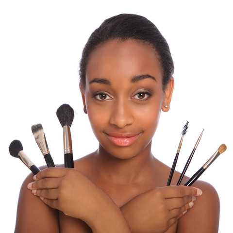 Make-up for different skin tones