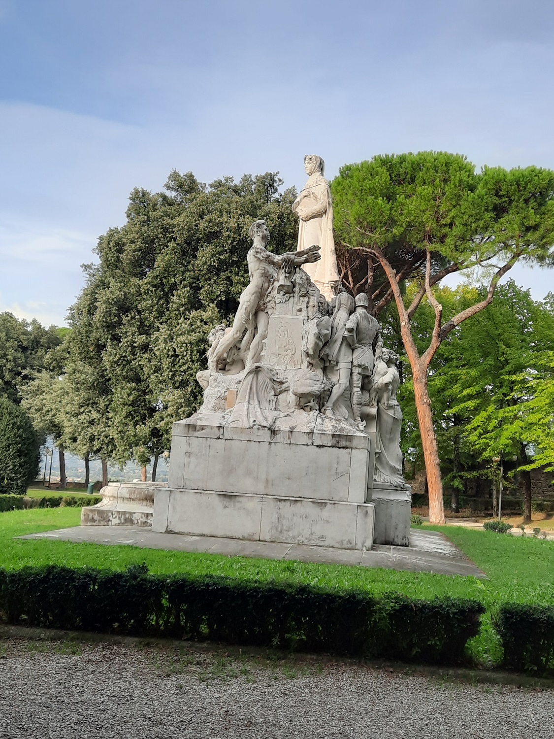 Stadtpark "Prato" - Denkmal aus der Zeit des Faschismus