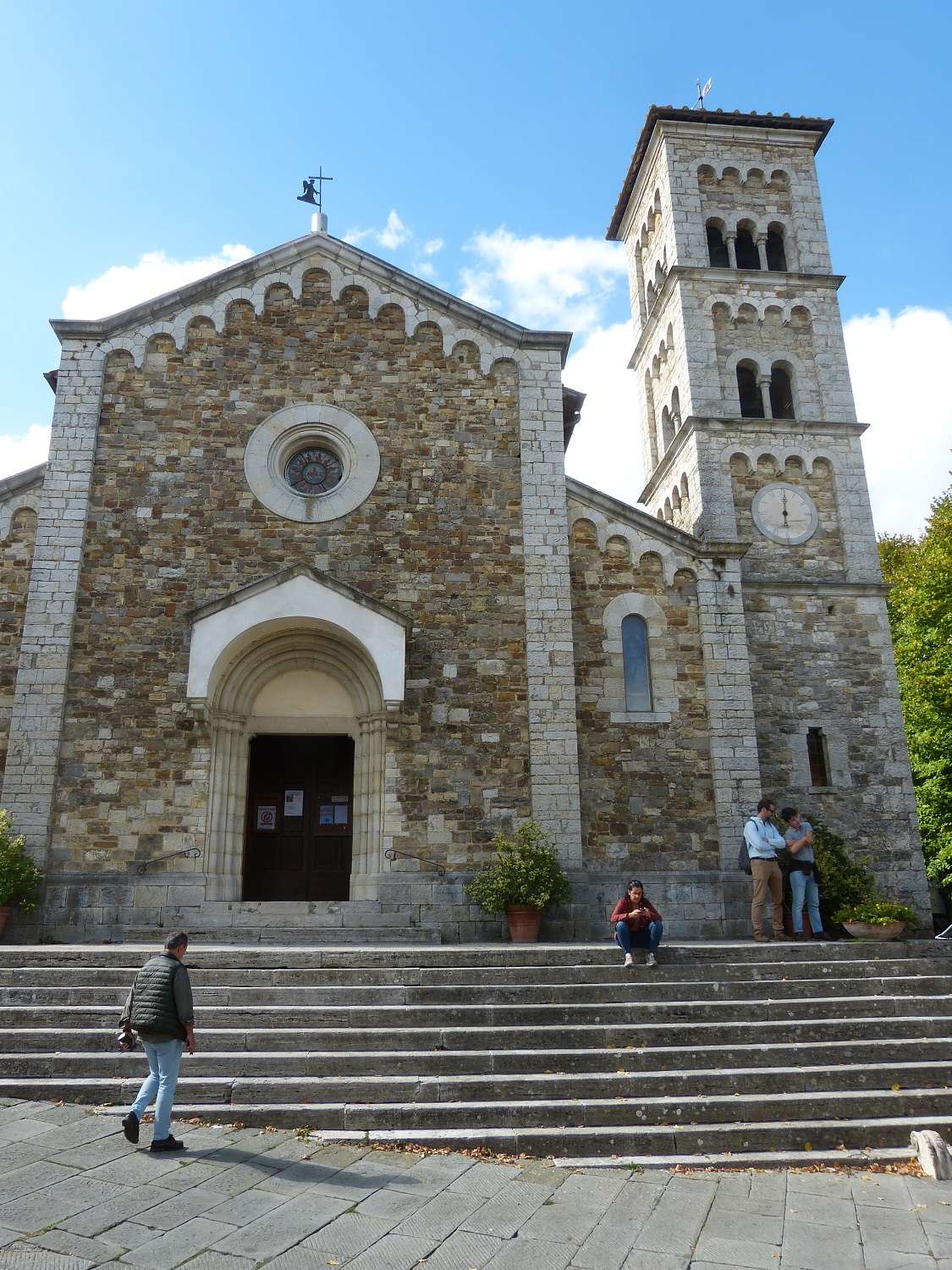 Die Kirche San Salvatore in Castellina